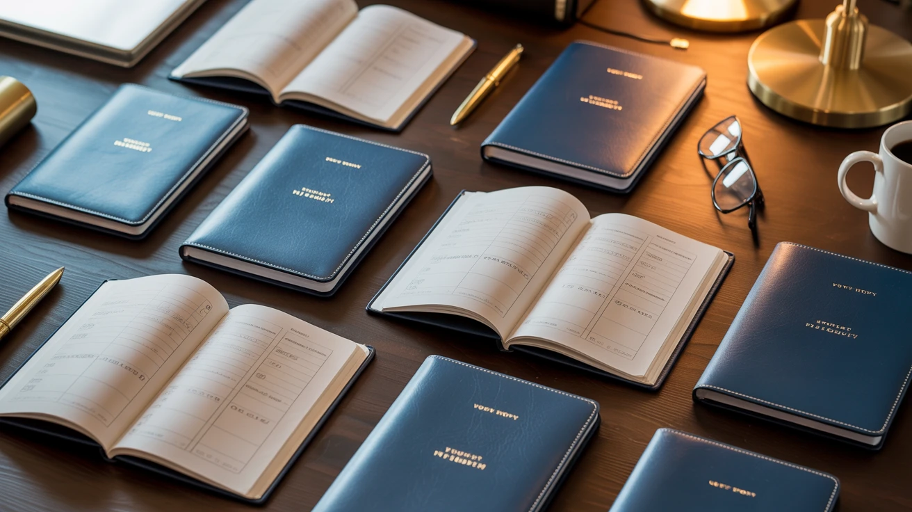 All 7 Freedom Reset products spread across a desk — open workbooks, journals, and protocols ready for use