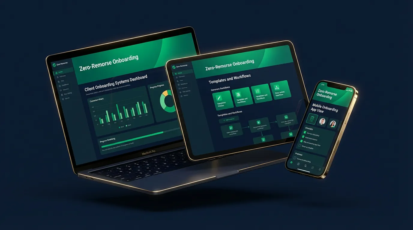 Zero-Remorse Onboarding — product cover by James Skywalker Franklin
